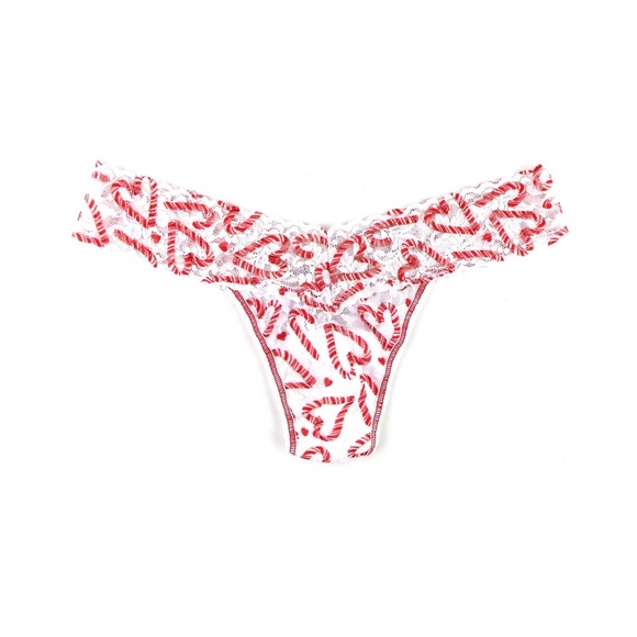 New🌟Hanky Panky Candy Cane Original Rise Thong - Picture 4 of 4